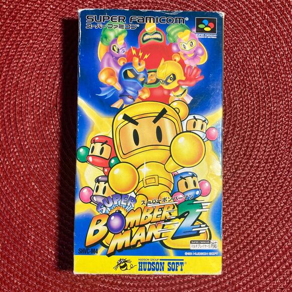 Super Bomber Man 2 (Nintendo Super Famicom) Complete - Tested - Authentic - Picture 3 of 3
